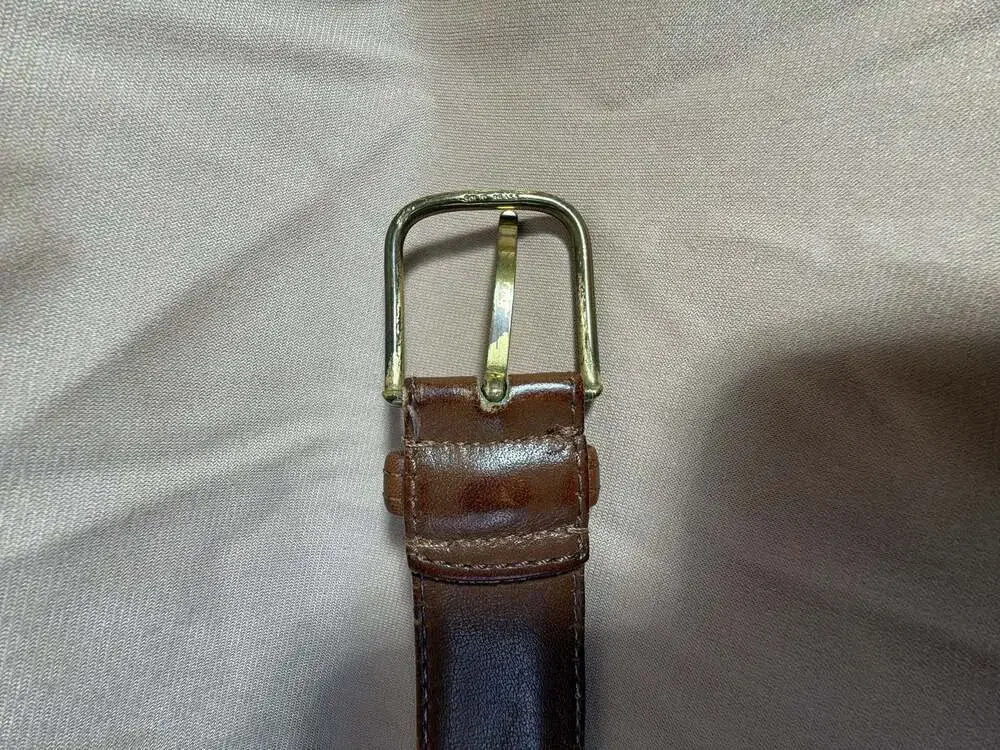 Dooney & Bourke Brown Leather Belt - Size 32/80
